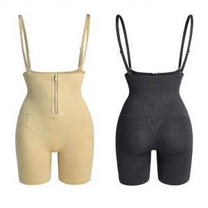 Pantalones de Cintura Alta con Tirantes Desmontables Edoor Wears para Mujer, Pantalones de Cinco Cuartos para Posparto, Moldeadores de Cuerpo, Talla Grande, Firmeza Extra - Product Image 3