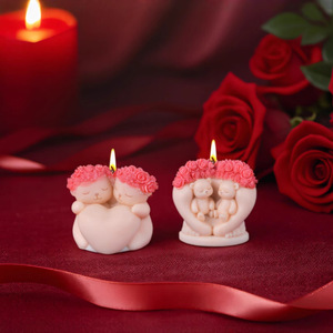 Nuevo Molde de Silicona para Velas Aromáticas con Forma de Oso de Rosas para el Día de San Valentín, Decoración 3D Hecha a Mano para el Hogar - Product Image 2
