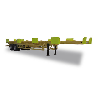 Precio <span class=keywords><strong>de</strong></span> fábrica <span class=keywords><strong>de</strong></span> alta calidad 2 ejes 40 pies Transporte <span class=keywords><strong>de</strong></span> contenedores Muelle Esqueleto Semi-<span class=keywords><strong>Remolque</strong></span> - Product Image 5