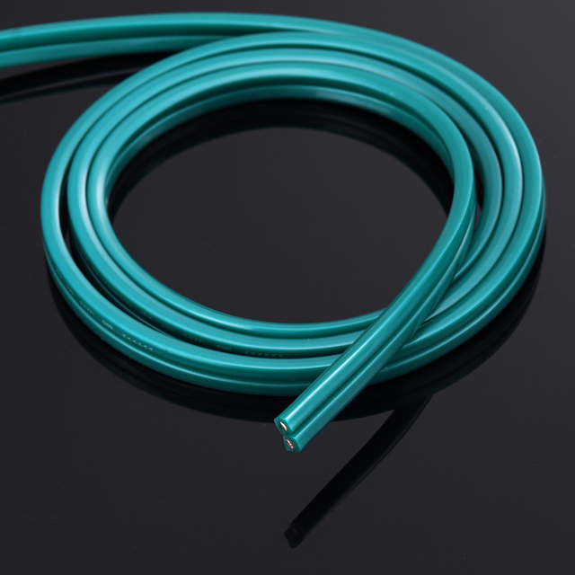 Square Oxygen Free Stranded Copper Twins Speaker Wire OFC Speaker Cable Digital Audio Cable