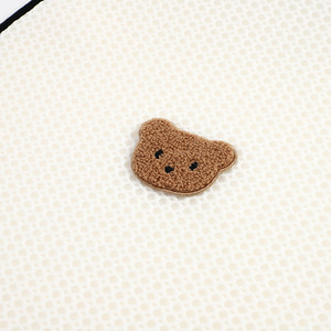 Fundas de Asiento de Coche de Seda Fría, Juego Completo Delantero, Frescas y Transpirables para Verano, con Diseño de Oso, para Decoración Interior del Coche - Product Image 4