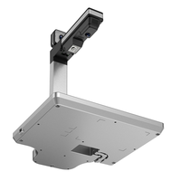 Escáner de Documentos Portátil Eloam de 5 MP y 2 MP con Interfaz USB A4, Lector de Tarjetas, Negro, para Patentes, Pasaportes, Gestión de Inventario, Escaneo en 1 Segundo