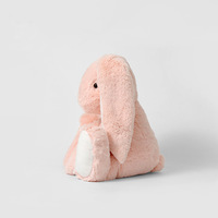 Peluche Lapin Rose en Polyester avec Rembourrage en Coton PP, Décoration d'Intérieur, Cadeau d'Anniversaire pour Petite Amie, 11-30cm, Vente en Gros