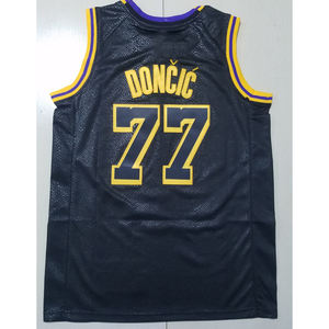 Camisetas <span class=keywords><strong>de</strong></span> Baloncesto para Hombre, Nueva Colección 2025, Gran Venta, 77 Luka <span class=keywords><strong>Doncic</strong></span>, Jersey <span class=keywords><strong>de</strong></span> Los Angeles, Jersey Deportivo Cosido - Product Image 5