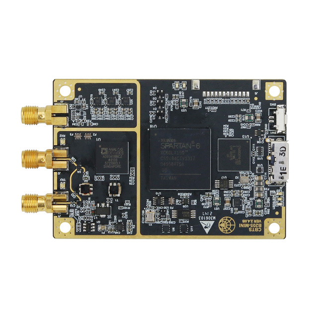 Upgraded B205-MINI 70MHz-6GHz SDR Radio Board Software Defined Radio Compatible with USRP B205-MINI...