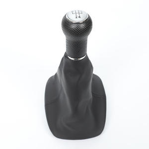Couvre-poignée de levier de vitesses en cuir pour Volkswagen Golf, 5 ou 6 vitesses, ajustement ergonomique, trou de 12 mm ou 23 mm - Product Image 3