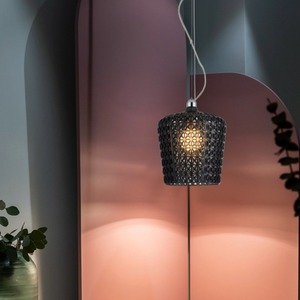 Suspension minimaliste postmoderne tendance, design ajouré à tête unique, pour chambre et salle à manger, style artistique - Product Image 3