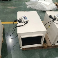 Dehumidifier Industri 158L Terpasang di Langit-langit 1200m³/jam Aliran Udara Tugas Berat untuk Pabrik Rumah Kaca Tegangan Khusus