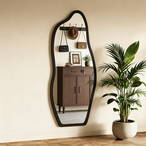 <span class=keywords><strong>Specchio</strong></span> a Figura Intera da Terra per Soggiorno, <span class=keywords><strong>Specchio</strong></span> Decorativo Grande Personalizzabile con <span class=keywords><strong>Cornice</strong></span> - Product Image 4