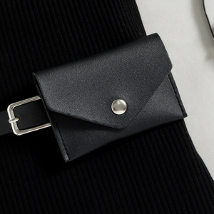 Vêtements pour filles 2022, combinaison d'été pour enfants à une épaule avec poche latérale, ensemble de vêtements pour enfants d'été avec sac banane - Product Image 5