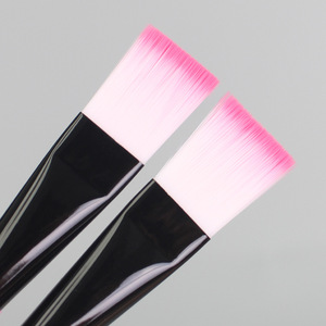 Pinceau aquarelle à manche long unique, rose, pour maquillage DIY, poils en nylon, manche en plastique - Product Image 3