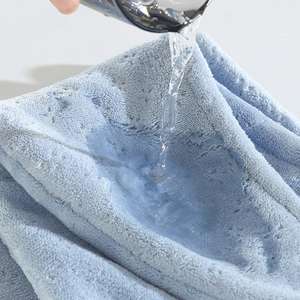 Factory Price Quick Dry Double Color Microfiber <strong>Hair</strong> Turban Drying <strong>Towel</strong> Woven Antimicrobial <strong>Wrapping</strong> <strong>Towel</strong> for Drying <strong>Hair</strong> - Product Image 3