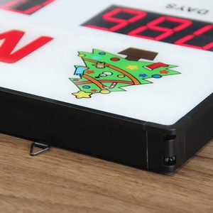 CHEETIE CP04 Pantalla Led grande Digital Día Hora Minuto Segundo Reloj 1,8 pulgadas Navidad Reloj de Cuenta Regresiva digital - Product Image 6