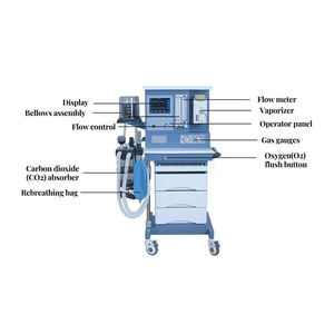 Machine SY-E010-1 d'anesthésie médicale d'hôpital équipement d'anesthésie chirurgicale machine d'anesthésie multifonctionnelle - Product Image 6