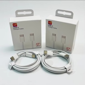 Wholesale 1M 60W PD <b>USB</b>‑C to <b>USB</b>‑C Braided Fast <b>Charging</b> High Speed Data <b>Cable</b> Durable Charger Cord for iPhone 15-17 Smartphones - Product Image 2