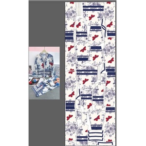 Pijamas de Seda Satén 100% Transpirables y Cómodos, Ropa de Dormir con Estampado por Transferencia de Calor, para Todo el Verano, 120-150 GSM, Vietnam, Personalizable - Product Image 5