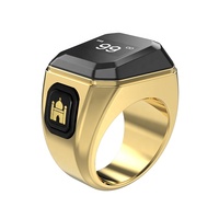 Coffret cadeau Compteur numérique Tasbih islamique intelligent Bague Compteur Tasbeeh doigt LED de prière Bracelet musulman Contrôle APP OEM