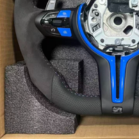 Volant de voiture en daim modifié, gauche et droite, performance M pour BMW F10 F20 F22 F30 F40