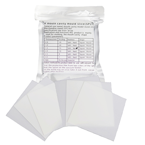 Matériau d'attelles de retenue dentaire carrées souples formant sous vide des feuilles pour les soins de beauté personnels - Product Image 2