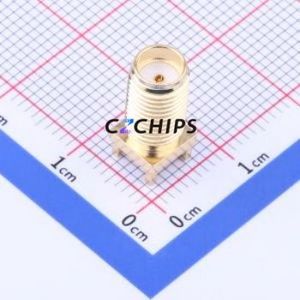 SMA-KE901 RF Coaxial Connector Through hole Component (THT) Connector Board-to-Board Inner Hole 1 5.35mm - Product Image 1