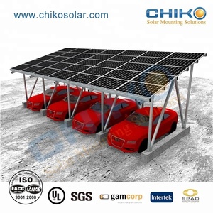 Dễ dàng cài đặt carporting Mount năng lượng mặt trời PV Kệ cấu trúc hệ thống không thấm nước carport - Product Image 3