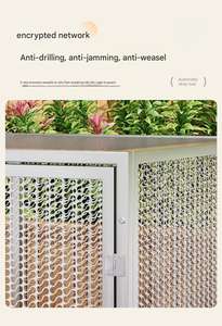 Cage à poulets et chiens en métal multifonctionnelle sur mesure, grande cage extérieure pour lapins, oiseaux et petits animaux, clôture en fil métallique - Product Image 2