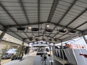 Ventiladores de 63'' con Gran Flujo de Aire, Ventilador Industrial de Refrigeración, Ventilador de Panel para Almacenes Públicos, Ventilador de Panel de Pared - Product Image 6