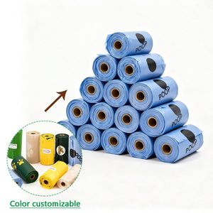 ถุงเก็บอุจจาระสุนัข PLA PBAT สำหรับใช้ในบ้าน ย่อยสลายได้ทางชีวภาพ - Product Image 2