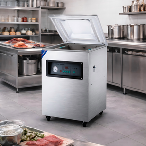 Selladora al Vacío Vertical de Acero Inoxidable con Cámara Profunda para Envasado al Vacío con Inyección de Nitrógeno, Servicio Profesional OEM - Product Image 1