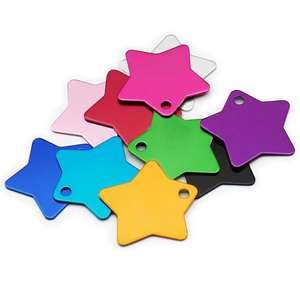 Etiqueta de identificación de perro de aluminio Atars grabada personalizada, colgante de Collar de marca personalizada, tema de Anime de aluminio, etiqueta de regalo para mascotas - Product Image 3