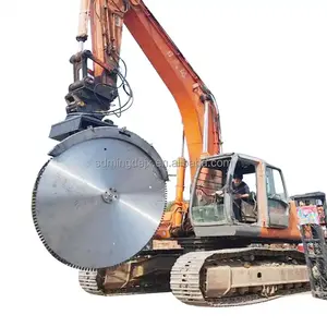 Customized Hydraulic Rock Cutting Higher Quality Excavator Rock Saws