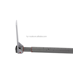 2M in lega di alluminio per adulti e bambini righello di altezza nastro di misurazione orizzontale con asta di altezza in lega di metallo strumenti di misura di altezza - Product Image 2