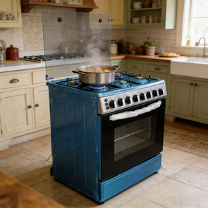 Cuisinière à gaz professionnelle à 6 brûleurs, autoportante, avec grand four et grill, pour <span class=keywords><strong>cuisson</strong></span> intensive - Product Image 5