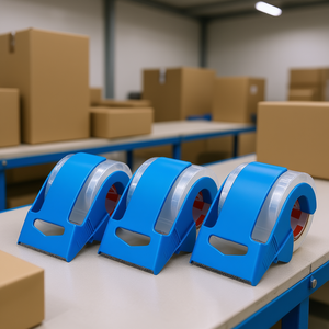 Clear Packing Tape With Dispenser 2.7 Mil 25 Yards For Carton Sealing - Product Image 2