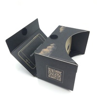 Boîte aux lettres emballage l'école VR Google Carton OEM Personnalisé 3D papier visionneuse Vr Casque de Réalité Virtuelle En Carton Google