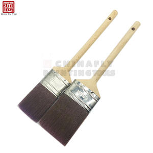 Baja — pinceaux de <span class=keywords><strong>peinture</strong></span> en nylon/Polyester, manche en bois, ovales, couleur violette, Type scanner, haute qualité, - Product Image 2