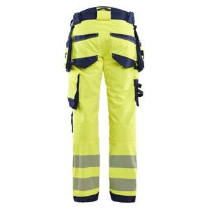 BLAKLADER - 112216483389D88 Pantalones Hi-Vis 4-Way stretch Hi-vis Amarillo/Azul Marino-EAN 7330509906392 ROPA DE TRABAJO DE 2017 - Product Image 2