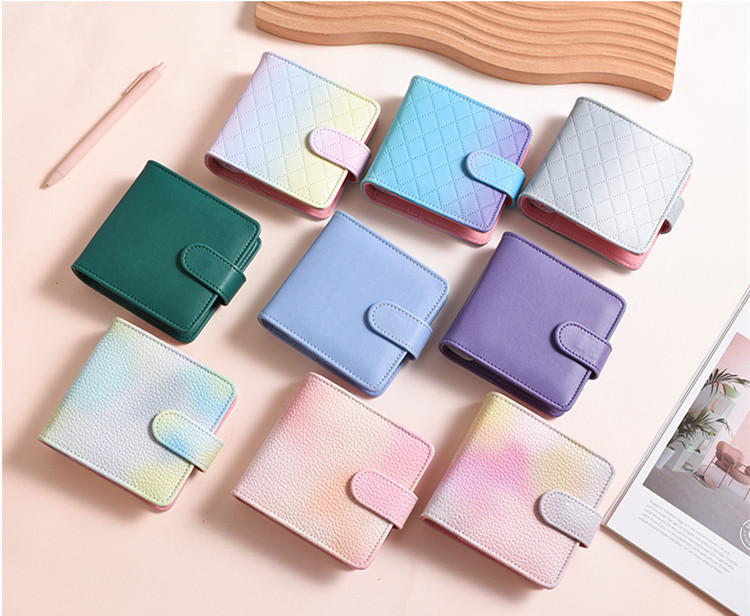 3 отверстия с отрывными листами A7 связующего чехол-кошелек из искусственной кожи с связующего A7