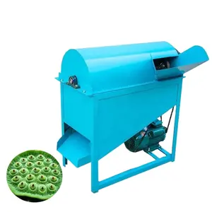 Máquina de procesamiento de pelado de semillas de loto de baja falla rápida de granja blanca fácil de operar de alta eficiencia de 2.2Kw