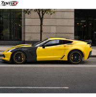 Ailes en fibre de carbone C7 - Adaptées aux Corvette C7 2014-2019 - Ailes en fibre de carbone pour retrofit - Vente en gros