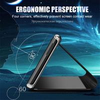 Coque Miroir à Rabat pour Samsung Galaxy A52 A53 5G A51 A32 4G A54 A71 Note10 S24 S21 FE S10 Plus S22 S23 Ultra, Nouvelle Housse Tendance
