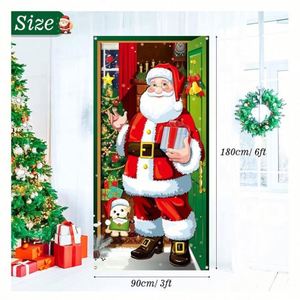 Bannière de porte personnalisable 2025 pour décoration extérieure, thème fête, porche, drapeau de haute qualité pour usage intérieur - Product Image 3