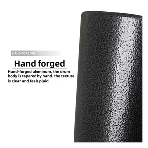 JELO YF-2 Tabor de danse du ventre Tambour turc en aluminium accentué pour musique <span class=keywords><strong>arabe</strong></span> Djembe avec sac d'instruments de musique du Moyen-Orient - Product Image 5