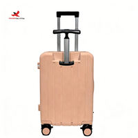 Valise unisexe à cadre en aluminium pour mère et enfant, avec roues universelles, personnalisable, GZ RTS, commande en gros mixte