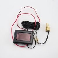 Sensor Pengukur Suhu Air Digital 2-in-1 Layar LCD 4tnv9498 12V 24V Voltmeter untuk Excavator