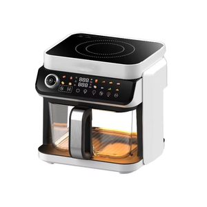 <span class=keywords><strong>Friteuse</strong></span> à air 2-en-1 8QT avec <span class=keywords><strong>plaque</strong></span> à <span class=keywords><strong>induction</strong></span> 1500W, four numérique à air chaud, 12 préréglages, fenêtre de visualisation, panier antiadhésif, efficacité énergétique <span class=keywords><strong>A</strong></span>+++, NOUVEAU - Product Image 5