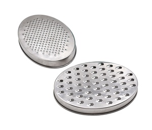 Food Grade Oval Shape Stainless Steel Flat <strong>Grater</strong> with Container Box Kitchen <strong>Cheese</strong> Shredder <strong>Parmesan</strong> Shredder Kitchen Gifts - Product Image 6