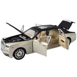 1:24 Modellautos aus Druckguss Offene Tür Druckguss auto Metall rollen Royce Diecast Phantom Car Model