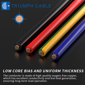 Кабель электрический одножильный медный с изоляцией ПВХ, соответствующий ROHS, BV2.5мм², 4мм², 6мм², 10мм², 25мм², 750В, неизолированный медный провод - Product Image 4
