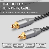 Cable de fibra óptica de Audio Digital SPDIF para SONY Home Theater Cable altavoz barra de sonido TV Xbox Player Toslink Cable
